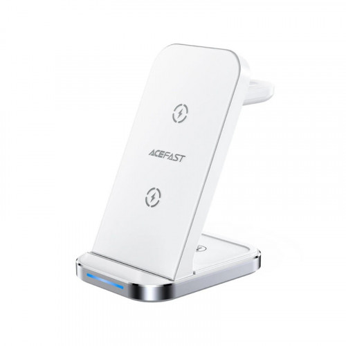 Беспроводной зарядный стенд AceFast E15 3 in 1 White